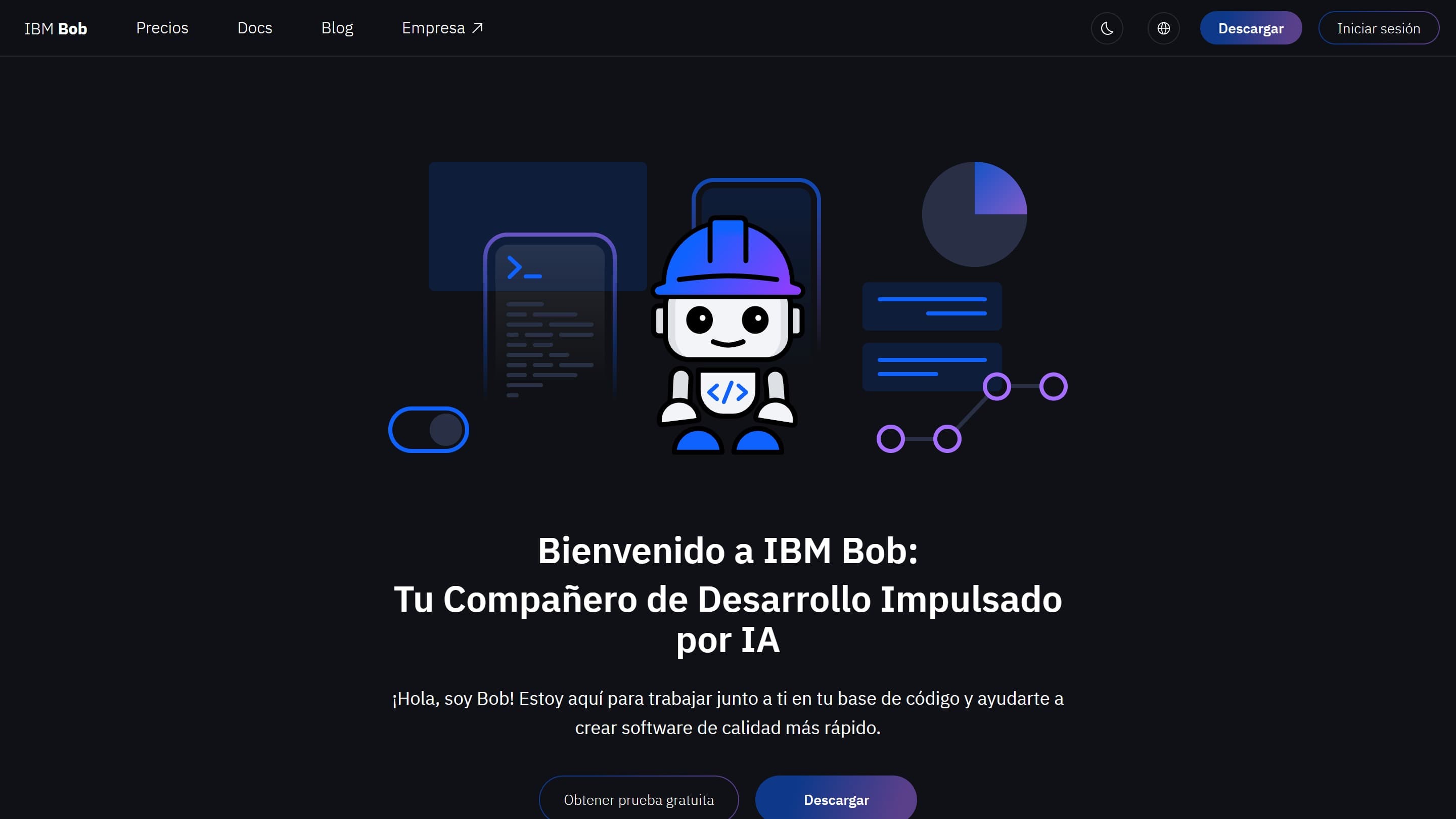 Saludar a Bob 2.0: cuando IBM cambia el autocompletado por un socio de desarrollo agéntico